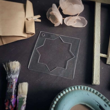 Трафарет - Персидская ночь фрагмент Трафарет - Персидская ночь фрагмент