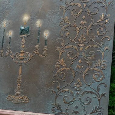 Трафарет - Бриоль бордюр