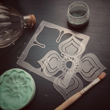 Трафарет - Берта