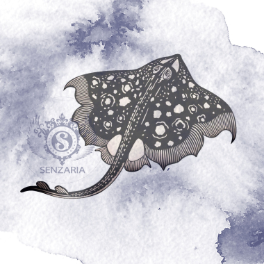 Трафарет - Скат