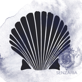 Трафарет - Раковина гребешка