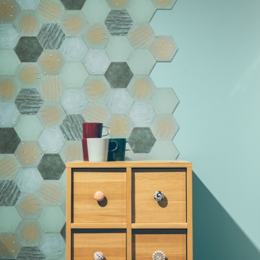 Трафарет - Шестигранники