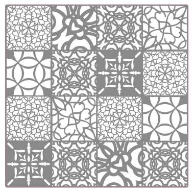 Трафарет - Плитка на фартук